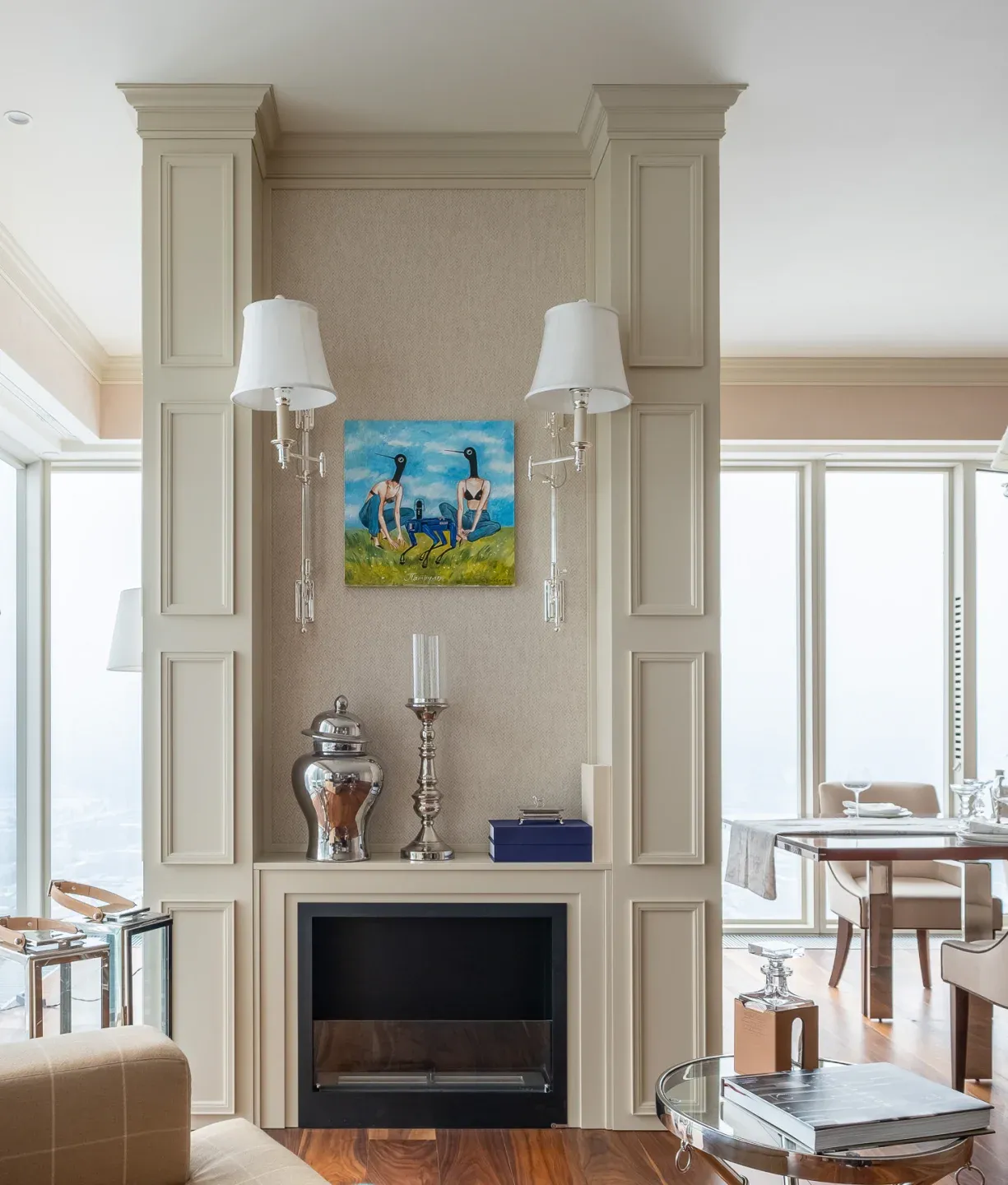 Зона камина