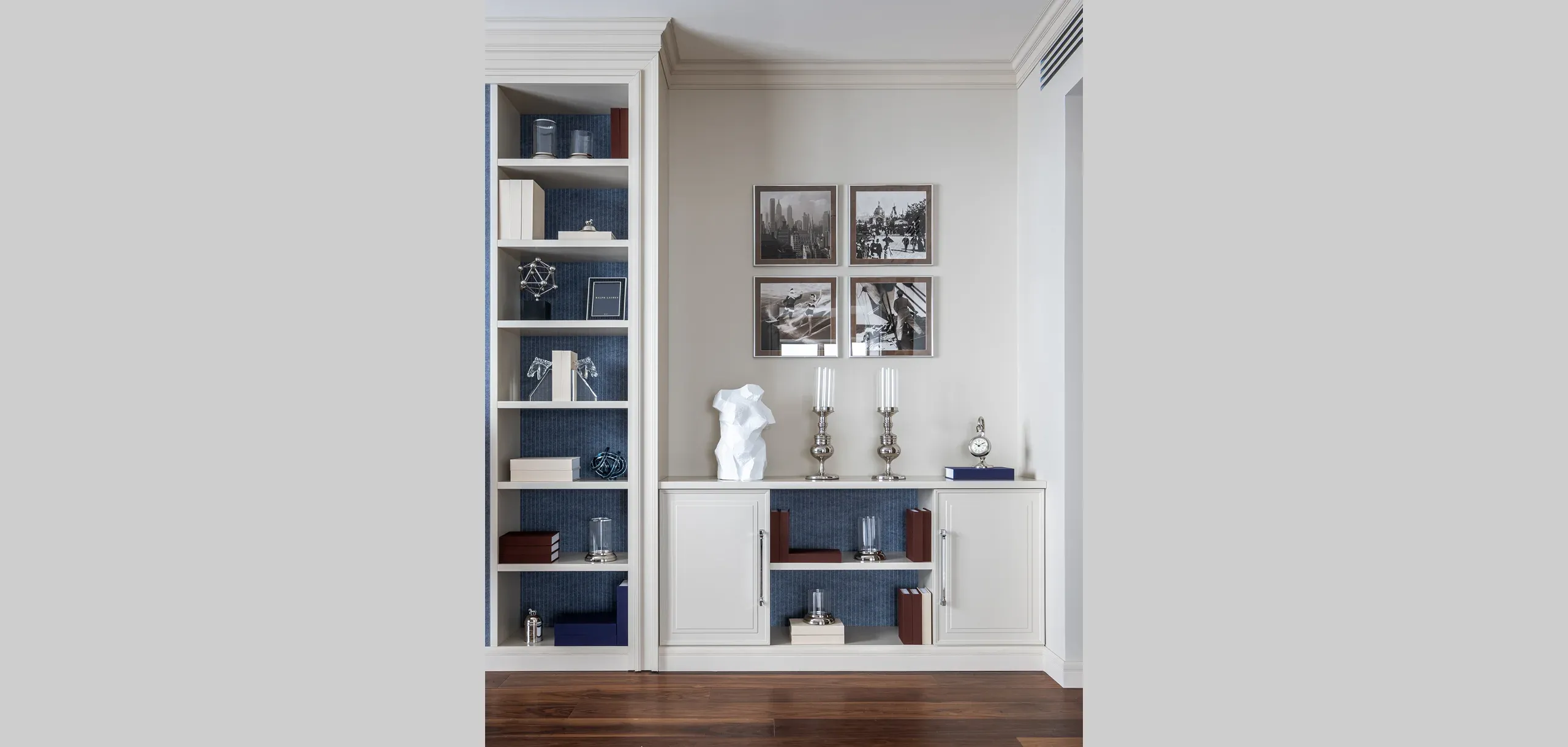 Кабинет. Стеллаж и комод