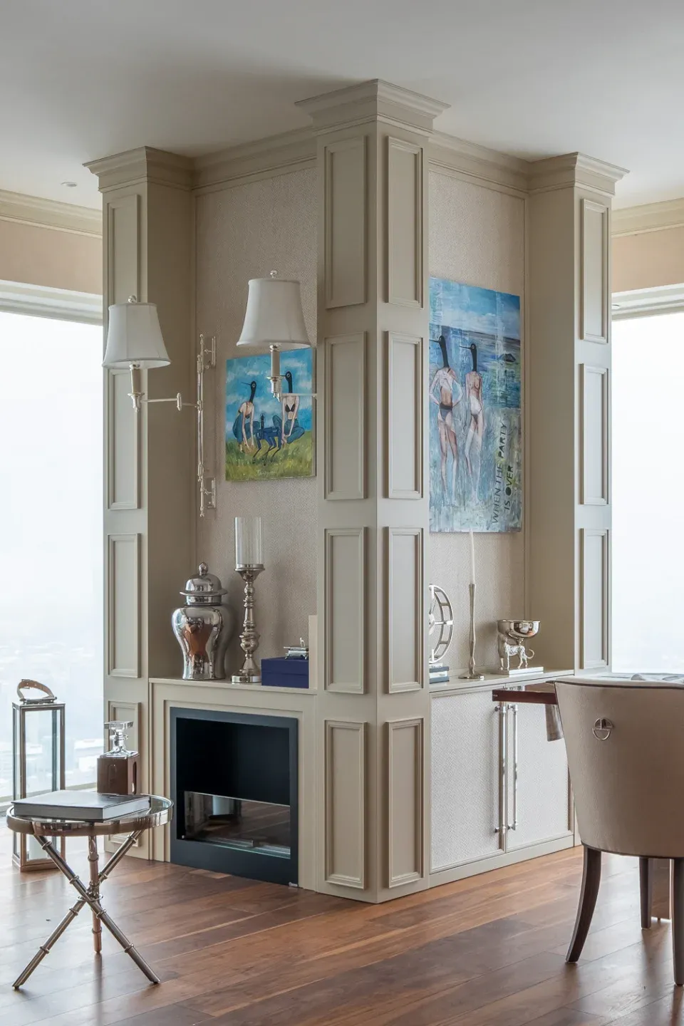 Зона камина