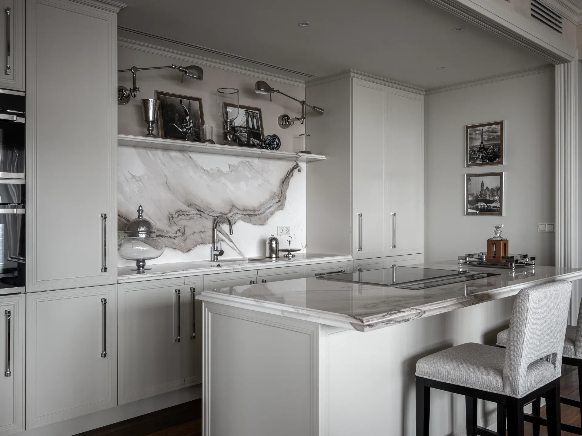 Кухня и остров